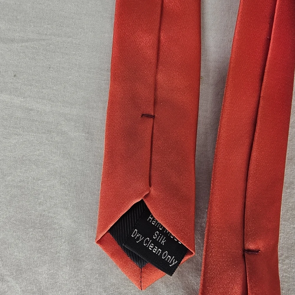 Classic Red Hand Made Silk Tie